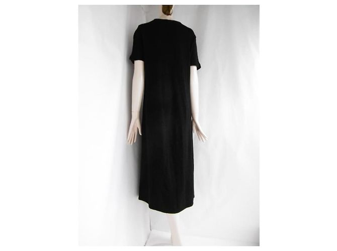 Balmain-Kleid mit Pailletten verziert Schwarz - Ansicht 4