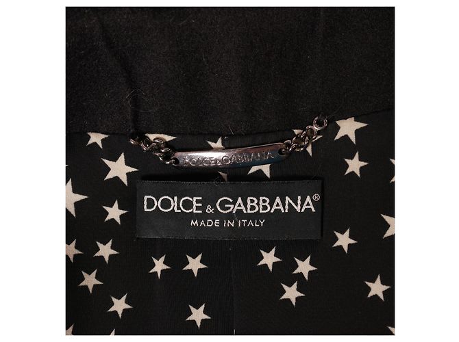 Dolce & Gabbana Increíble abrigo de piel de estrellas Dolce&Gabbana de pasarela Multicolor - vista 4