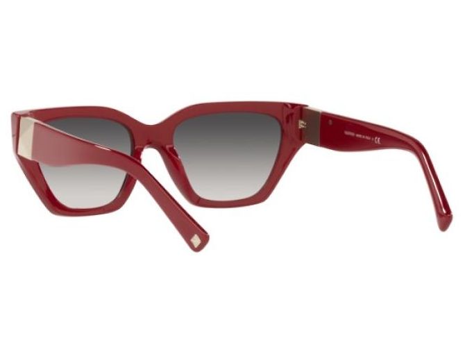 Valentino Sonnenbrille Rot Acryl - Ansicht 2
