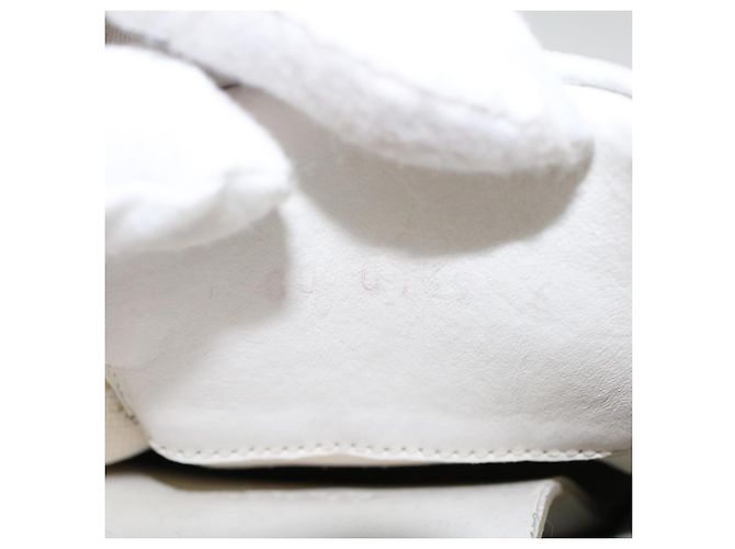 LOUIS VUITTON Baskets Monogram Runaway Line Cuir 6 Blanc LV Auth ak215 - vue 11