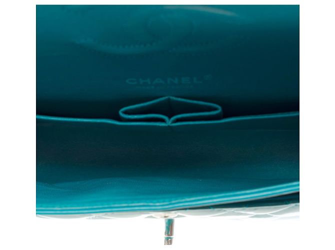 Sac Chanel Timeless/Classico in Pelle Blu - 101283 - vista 8