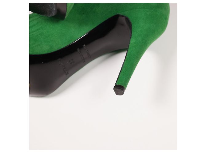 Hermès Incríveis saltos de camurça de bambu Hermes Verde - vista 13