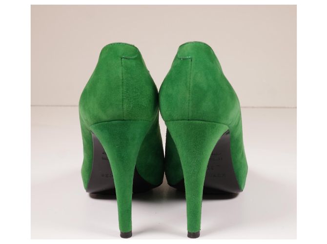 Hermès Incríveis saltos de camurça de bambu Hermes Verde - vista 4