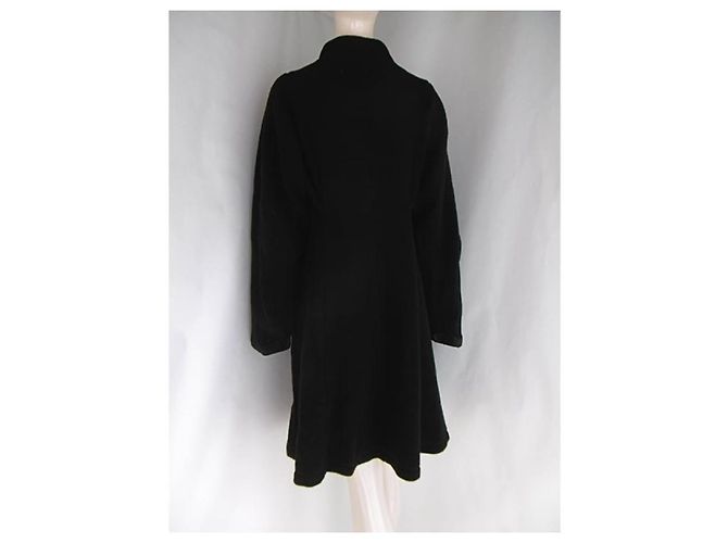 Abrigo de lana Hiroko Koshino Negro - vista 11