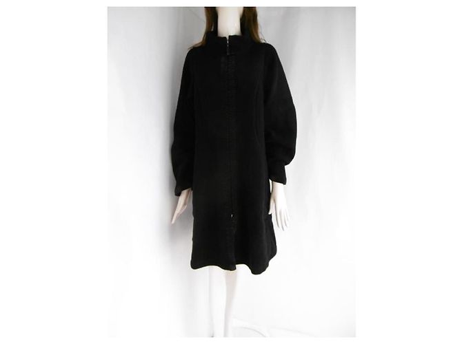 Abrigo de lana Hiroko Koshino Negro - vista 15