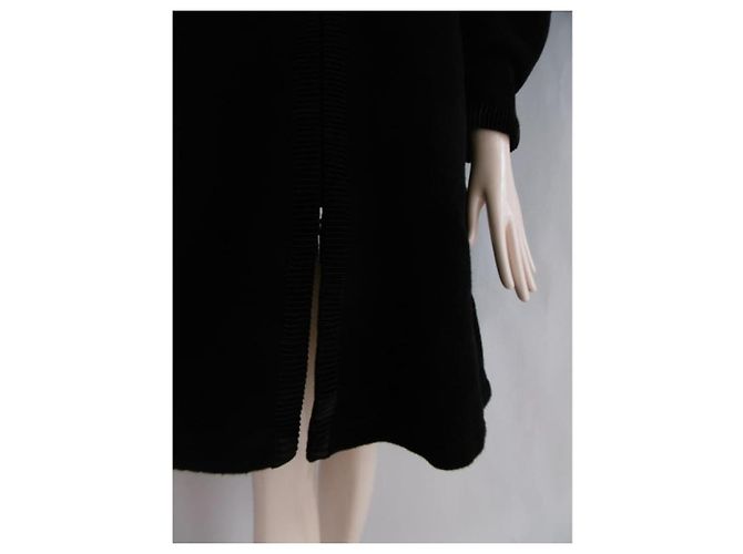 Abrigo de lana Hiroko Koshino Negro - vista 2