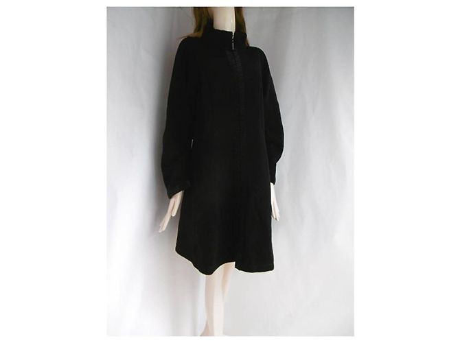 Abrigo de lana Hiroko Koshino Negro - vista 8