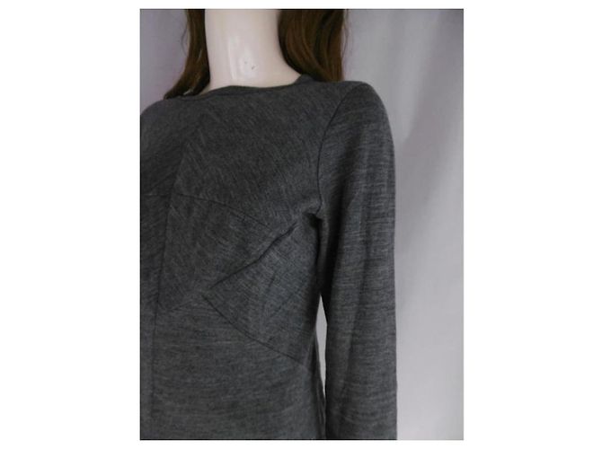 Camicetta in lana Junya Watanabe Grigio - vista 5