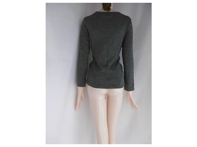 Camicetta in lana Junya Watanabe Grigio - vista 7