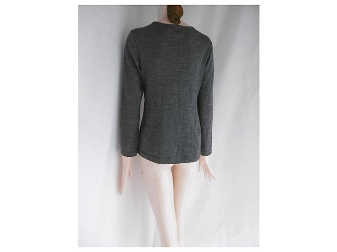 Camicetta in lana Junya Watanabe Grigio - vista 9