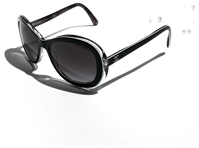 Cambon Chanel 5219 C.1312/3F 5717 135 3N Nero Silver hardware - vista 12