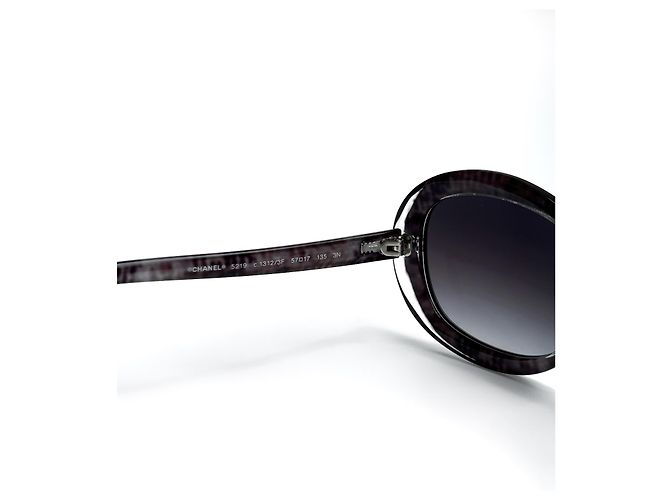 Cambon Chanel 5219 C.1312/3F 5717 135 3N Nero Silver hardware - vista 13
