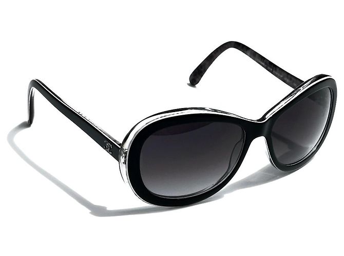 Cambon Chanel 5219 C.1312/3F 5717 135 3N Nero Silver hardware - vista 7