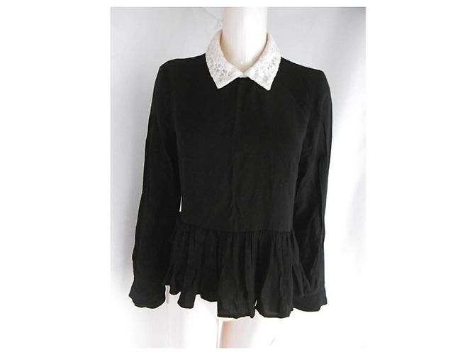 Blusa Opening Ceremony a maniche lunghe Nero Crudo - vista 10