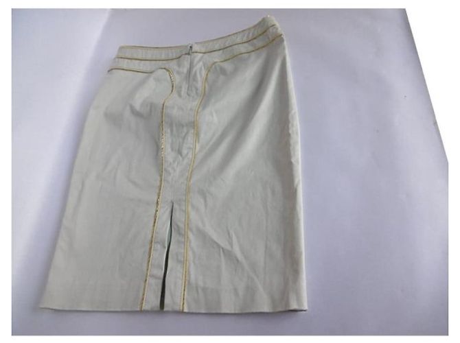 Falda con ribete dorado de Versace Gris - vista 2