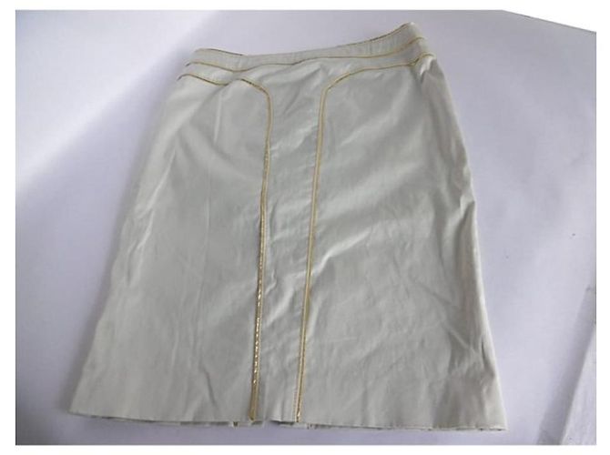 Falda con ribete dorado de Versace Gris - vista 7
