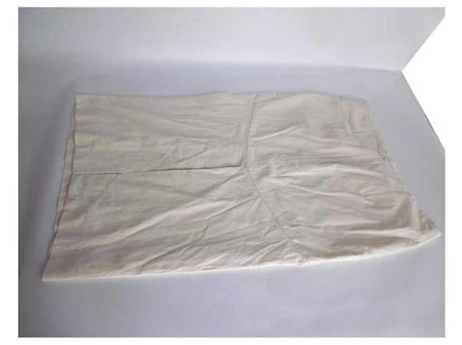 Falda Gucci Crema Algodón Viscosa Crudo - vista 6