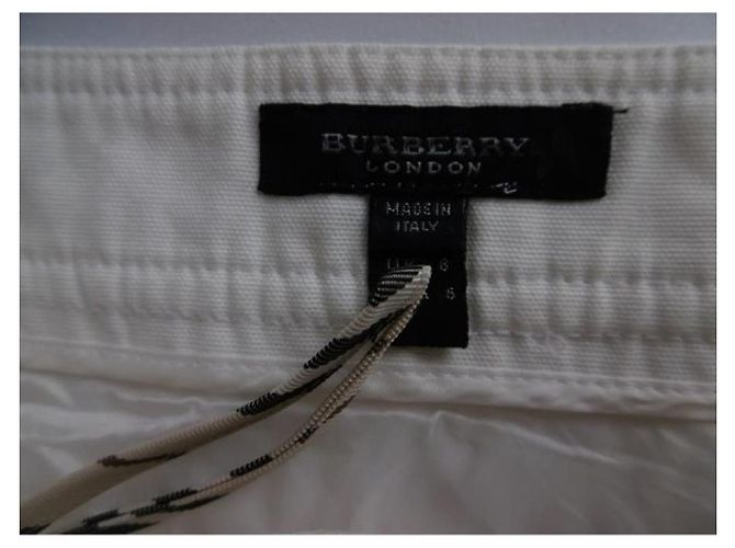 Minifalda blanca de Burberry Blanco - vista 4