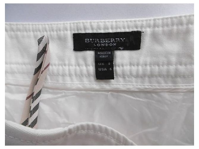 Minifalda blanca de Burberry Blanco - vista 6