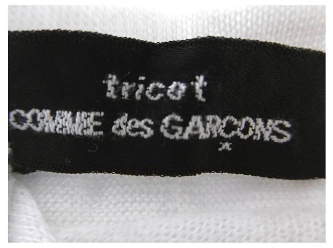 Blusa Comme des Garcons de encaje floral transparente Crudo - vista 5