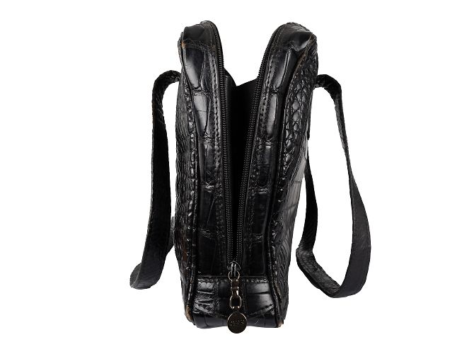 Autre Marque Borsa a spalla GFF con stampa coccodrillo Nero - vista 5