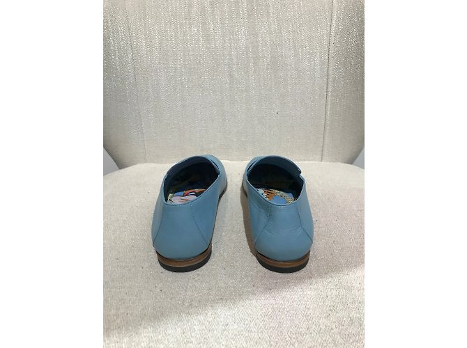 Hermès HERMES Pantoletten & Clogs T.EU 36 Leder Blau - Ansicht 5