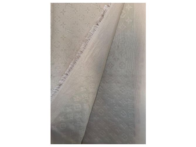 Tela Louis Vuitton Monogram Shine Beige - vista 6