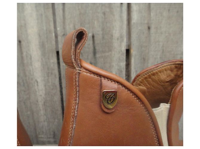 Chloé Leder Stiefeletten hellbraun Größe 40 - Ansicht 7