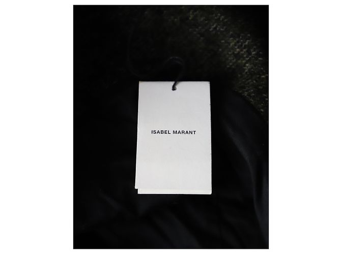 Isabel Marant Sequined Jacket in Green Wool - view 5