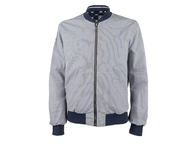Autre Marque Wende-Bomberjacke der Collection Privée Blau - Ansicht 2