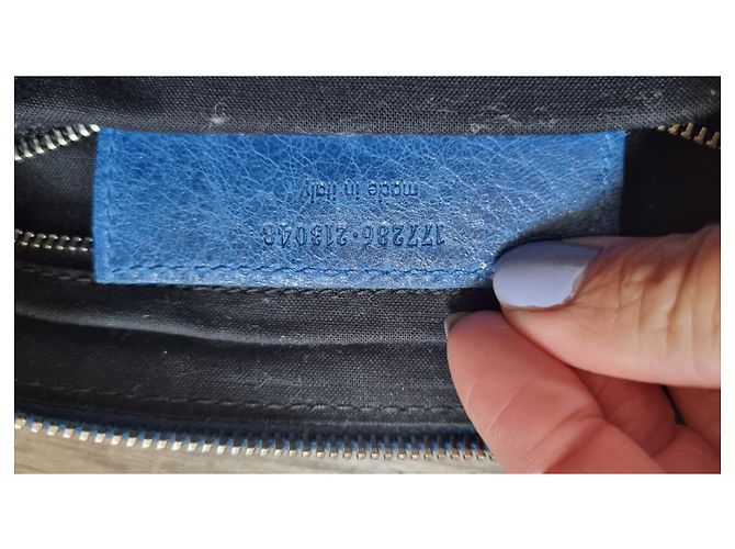 Pochette Balenciaga Blu - vista 2