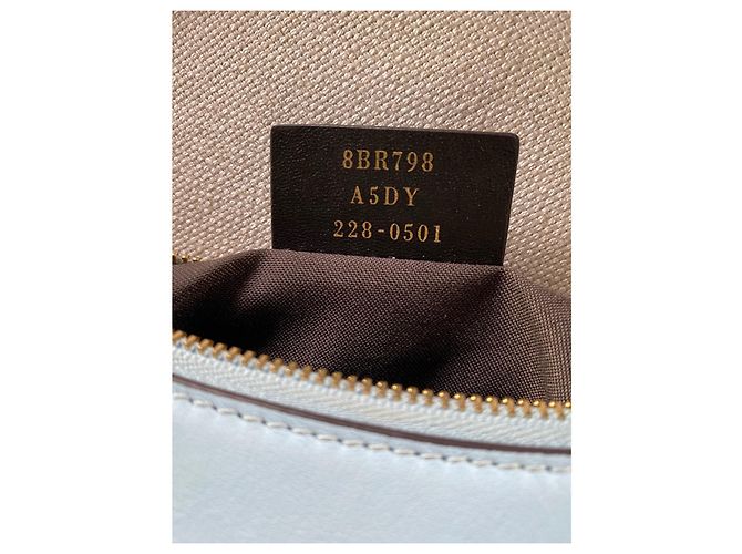 Borsa hobo Fendigraphy Fendi in pelle celeste Blu chiaro - vista 16