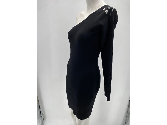 Vestidos Just Cavalli T.International S de algodón Negro - vista 4