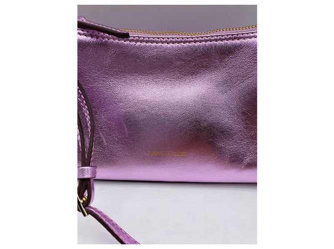 Autre Marque Borse Manu Atelier T. Pelle Rosa - vista 3
