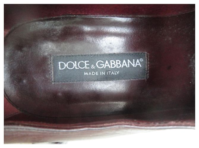 Dolce & Gabbana oxfordDolce&Gabbana pag 43 Rosso Marrone scuro - vista 4