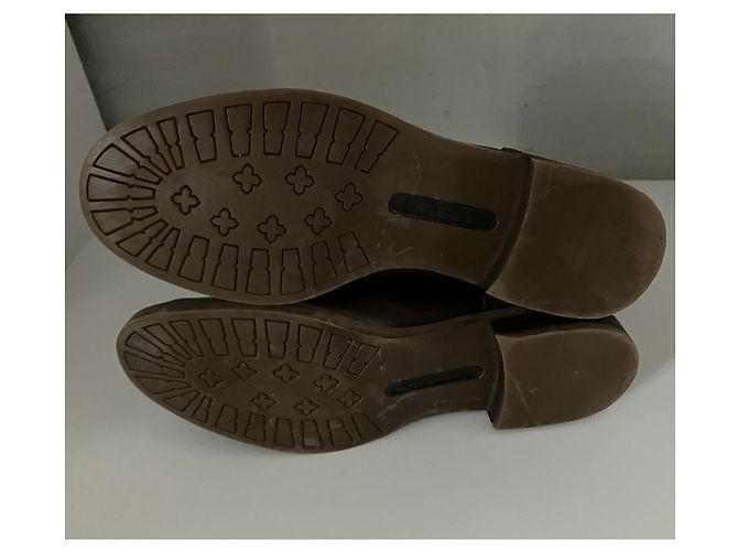 Stivaletti Timberland in pelle marrone - vista 3