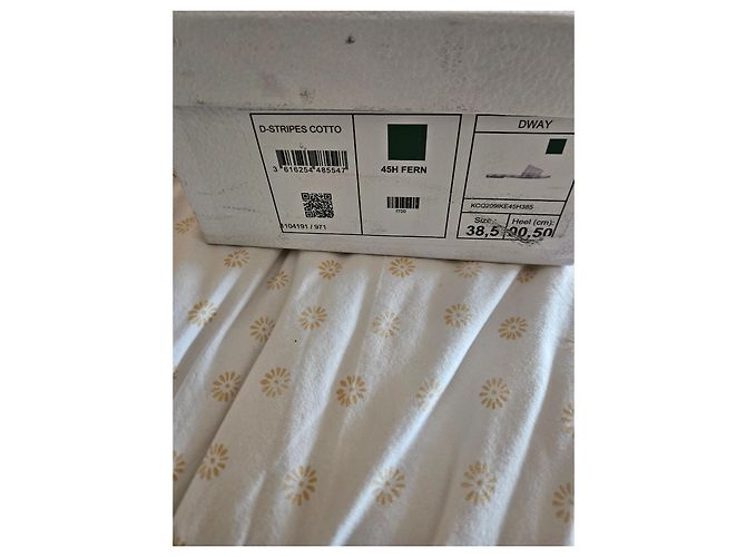Mule Dior DWAY Florilegio verde cotone - vista 8