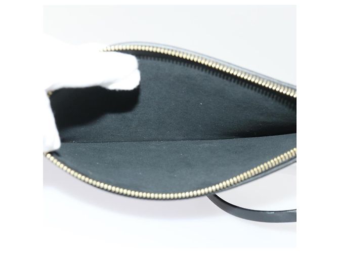 LOUIS VUITTON Monogram Empreinte Neverfull MM M46040 Pochette Noir LV Auth 46795 - vue 11