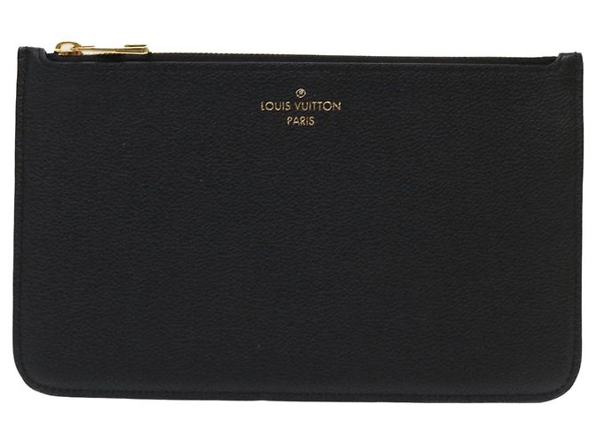 LOUIS VUITTON Monogram Empreinte Neverfull MM M46040 Pochette Noir LV Auth 46795 - vue 13