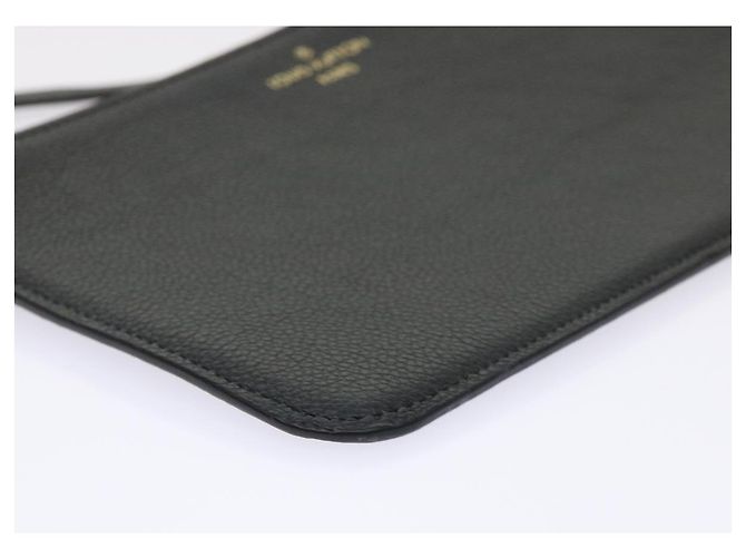 LOUIS VUITTON Monogram Empreinte Neverfull MM M46040 Pochette Noir LV Auth 46795 - vue 14