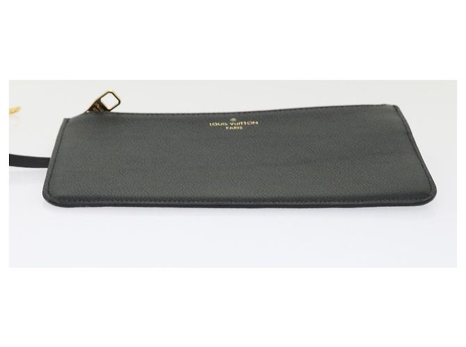LOUIS VUITTON Monogram Empreinte Neverfull MM M46040 Pochette Noir LV Auth 46795 - vue 5