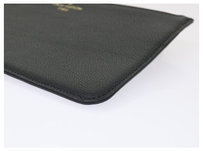 LOUIS VUITTON Monogram Empreinte Neverfull MM M46040 Pochette Noir LV Auth 46795 - vue 9