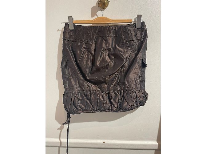 Gonne TOM FORD T.IT 38 Seta Marrone - vista 5