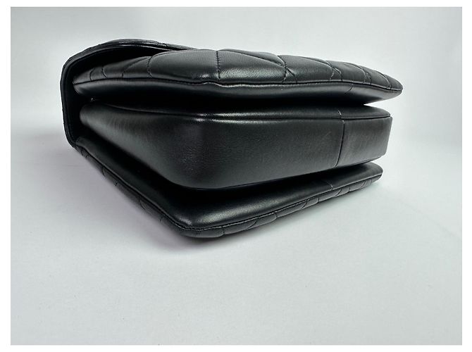 Trendy CC Chanel Trendige kleine CC-Handtasche mit Tragegriff oben Schwarz - Ansicht 5
