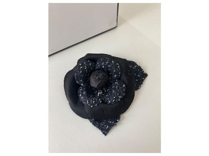 Cambon Chanel CAMELIA Negro - vista 3