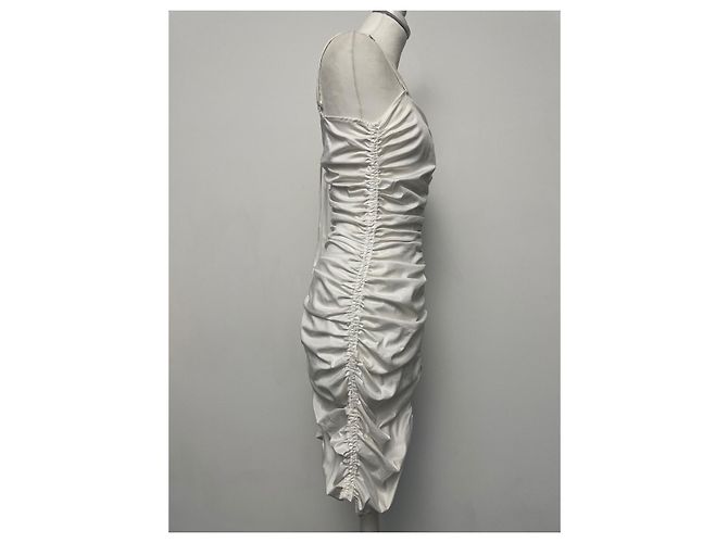 Autre Marque Vestido 1017 Alyx 9SM Blanco de Algodón - vista 2