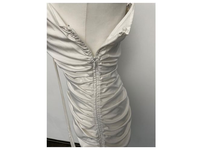 Autre Marque Vestido 1017 Alyx 9SM Blanco de Algodón - vista 4