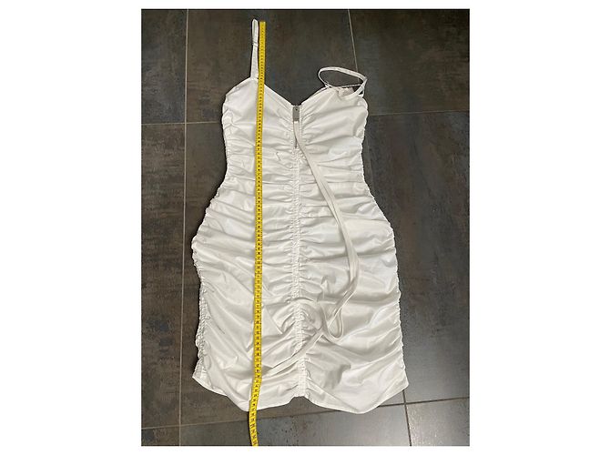 Autre Marque Vestido 1017 Alyx 9SM Blanco de Algodón - vista 7