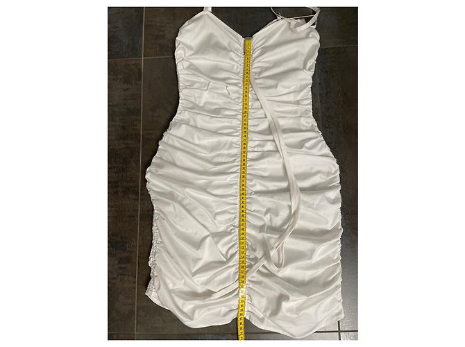 Autre Marque Vestido 1017 Alyx 9SM Blanco de Algodón - vista 8