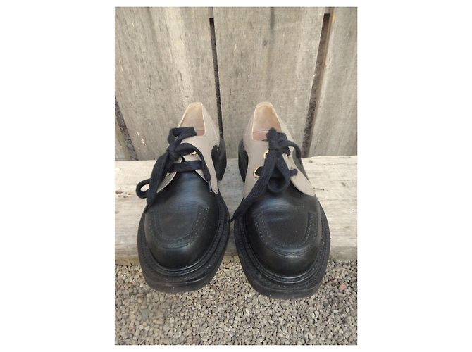 Pollini p derby 37 Nuova Condizione Nero Beige - vista 4